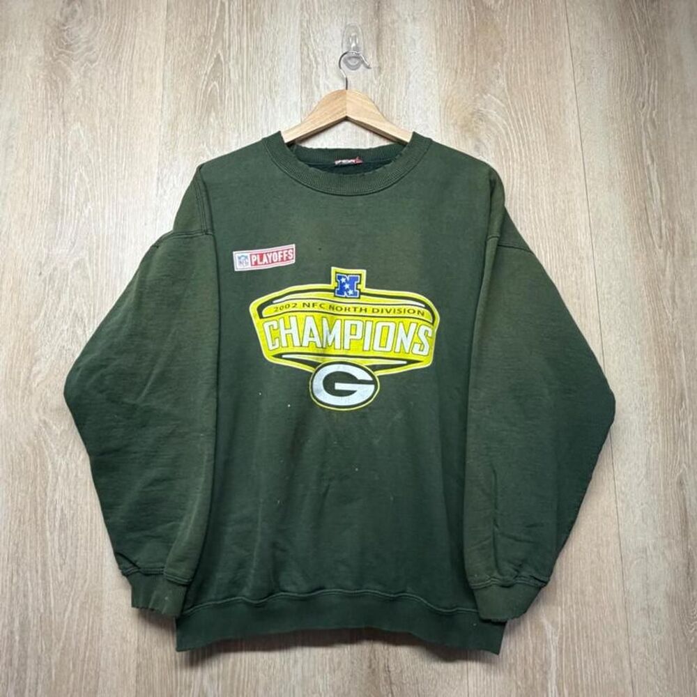 Nfl Men's Green Sweatshirt